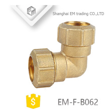 EM-F-B062 Plumbing Elbow 2 way same joint 90 degree spain pipe fitting